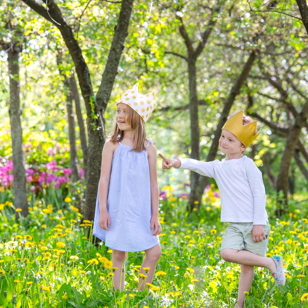 Детская корона Golden Dots VAMVIGVAM GOLDEN DOTS 281493 Разноцветный;белый Santreyd  - Вид №3