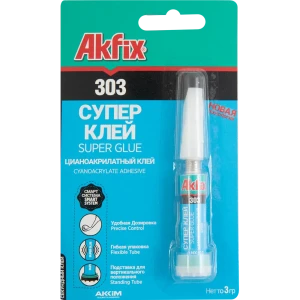 Суперклей Akfix 303 универсальный 3 г