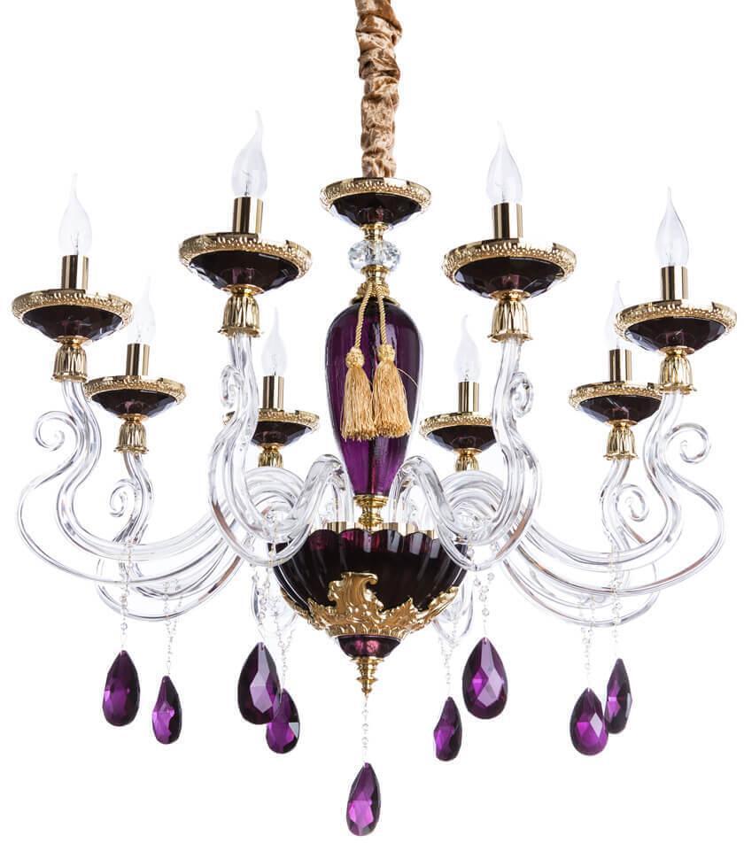 5125/12 LM-8 Подвесная люстра Simona Divinare Simona Purple