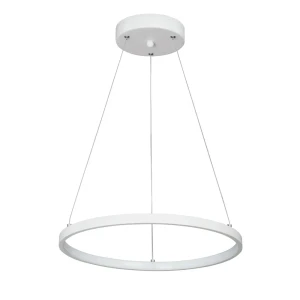 Светильник подвесной светодиодный «Вита», 9 м², регулируемый свет, цвет белый