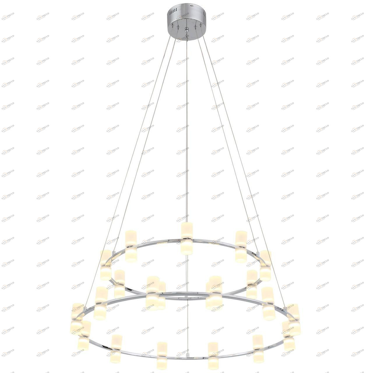 Подвесная светодиодная люстра ST Luce Cilindro SL799.103.21 белая ST LUCE ДИЗАЙНЕРСКИЕ, CILINDRO 138475 Белый 