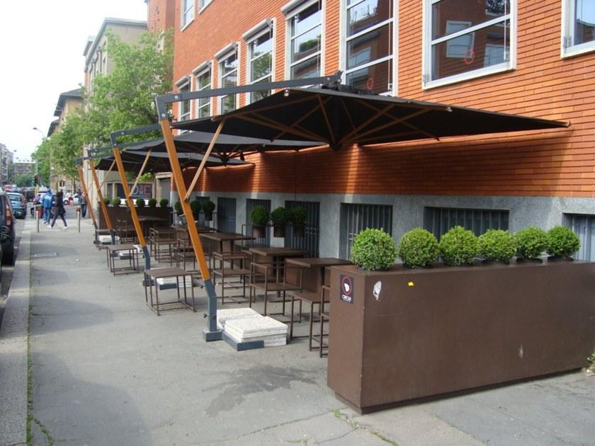 Scolaro Parasol Зонт из алюминия и дерева с боковой стойкой Torino Tob - Вид №4