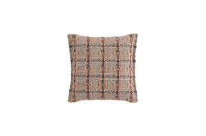 070666 Подушка GL Checks terracotta 45x45 GAN Garden Layers