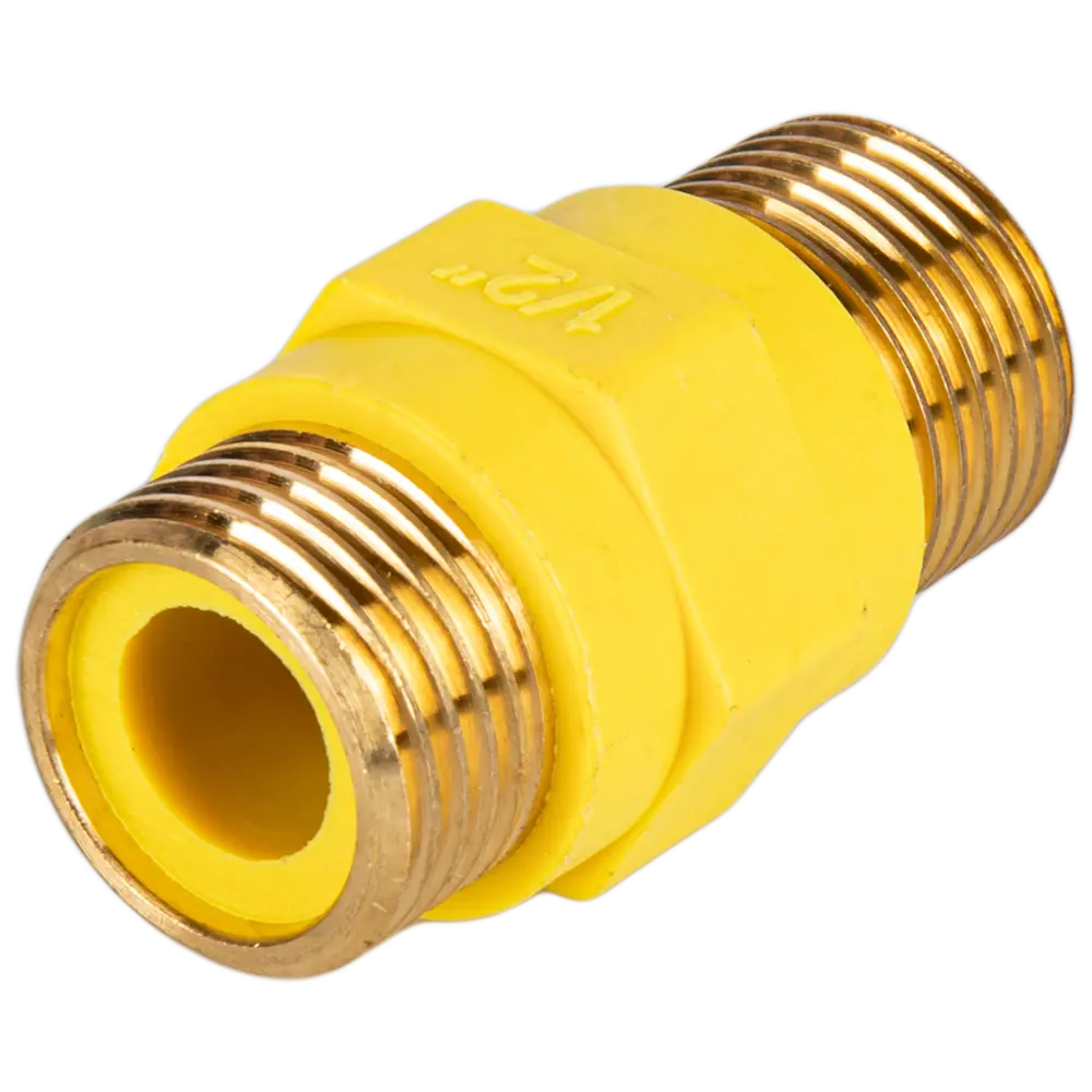 Диэлектрическая вставка для газа 1/2" НР мм пластик 89382962 STLM-2163305 Santreyd  - Вид №1