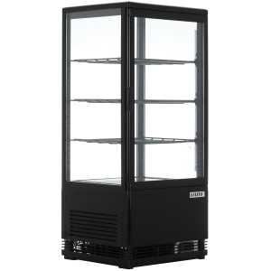 9121851 Холодильная витрина   Viatto VA-RT-78B черный