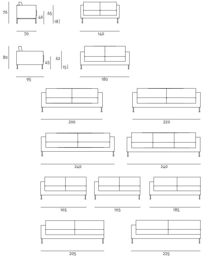 Living Divani Съемный диван Box sun-id-1379513 - Вид №6