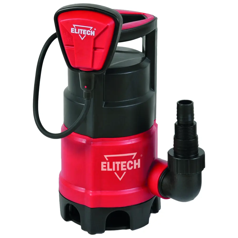 Насос погружной дренажный для грязной воды Elitech НПФ 400, 8100 л/ч 88294341 STLM-2106704 