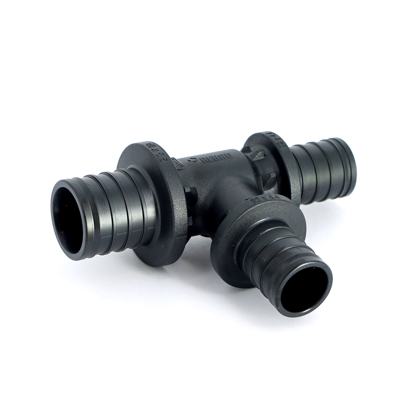 Тройник редукционный надвижной пластиковый REHAU 40х32х32 160092 - Вид №1