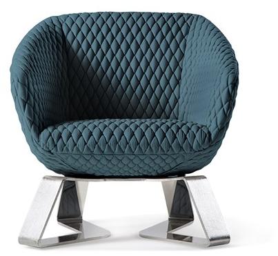 HESSENTIA - Cornelio Cappellini Мягкое кожаное кресло Oliver sun-id-1348280 - Вид №1