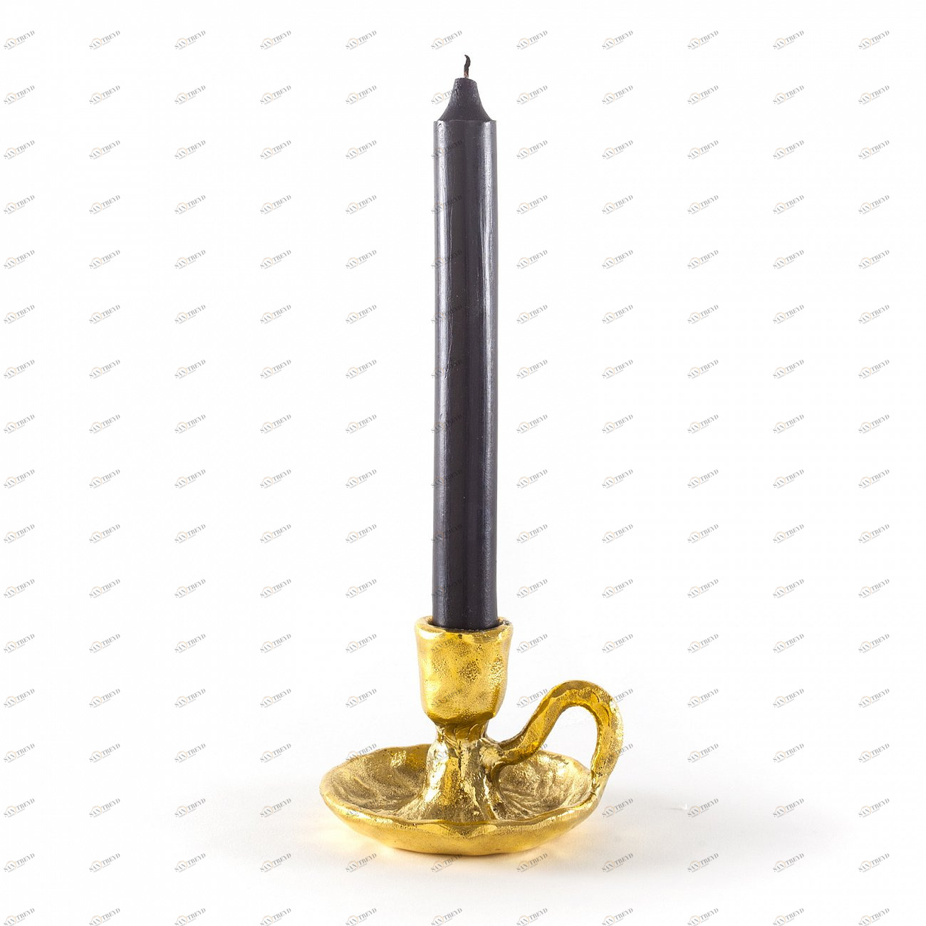 Подсвечник металлический золотистый Fingers SELETTI  00-3882943 Золото 