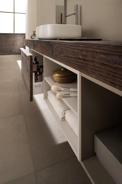 RAB Arredobagno Подвесная тумба под умывальник Soul wood 23 - Вид №2