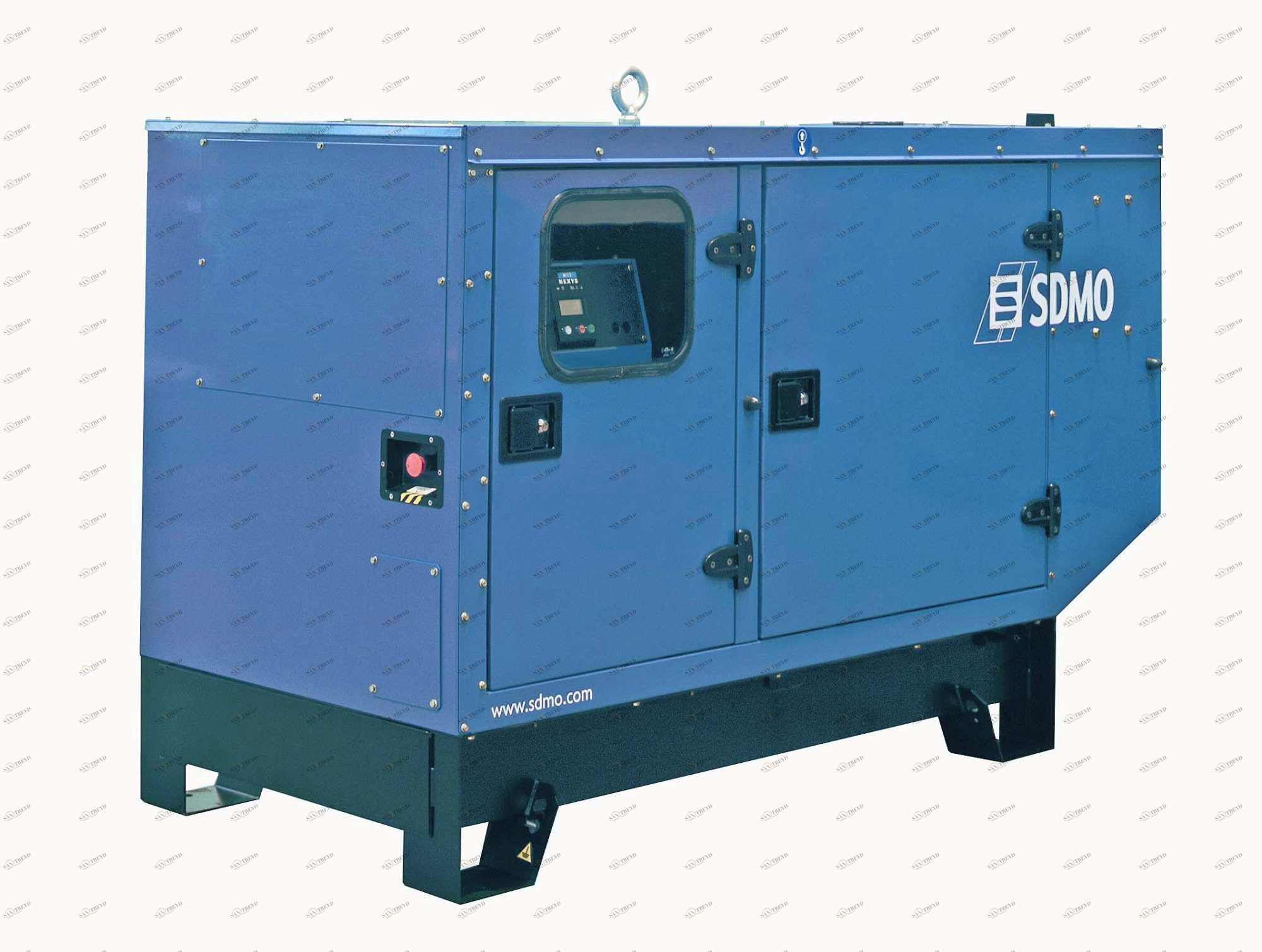 Дизельный генератор SDMO J44K в кожухе sun-id-1035464