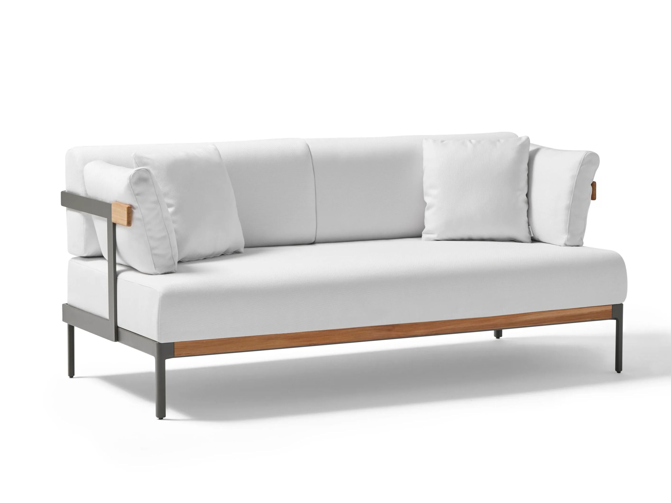 2-местный алюминиевый садовый диван с порошковым покрытием и тканью POINT Legacy ARCH-00023519 - Вид №3