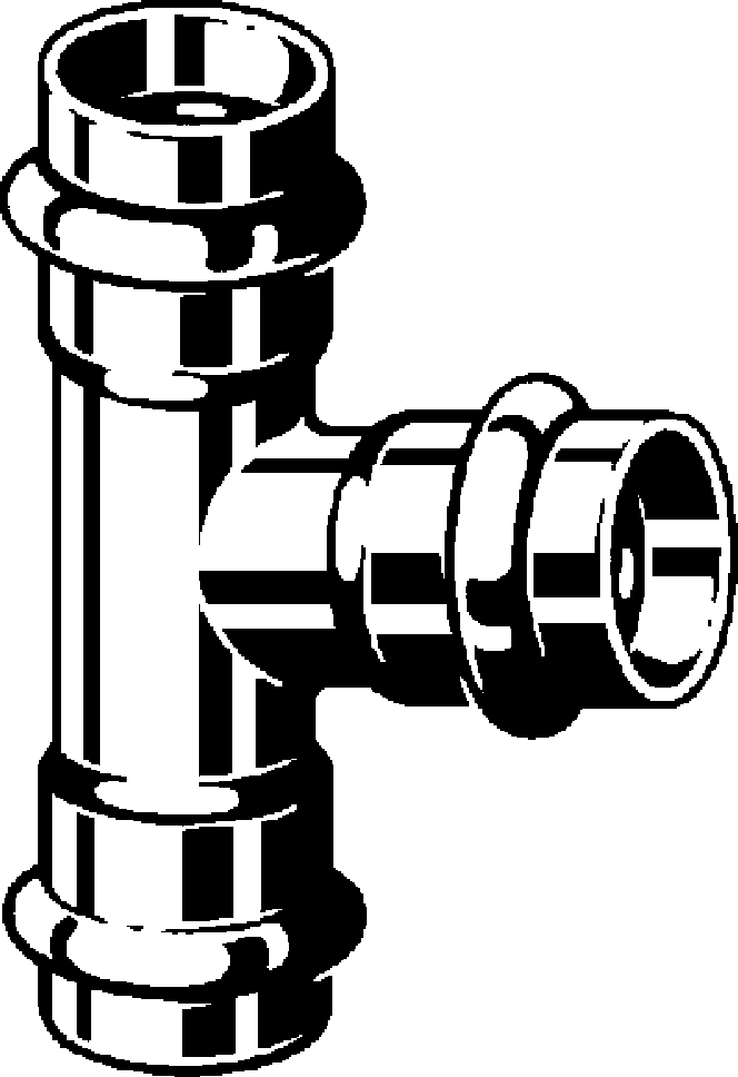 Viega Тройник Prestabo 1118 (558727) 558 727 - Вид №1