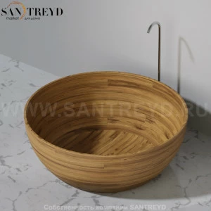 UWD MUNAI N1 Ванна свободностоящая 138 см из ореха N1Munai138.walnut