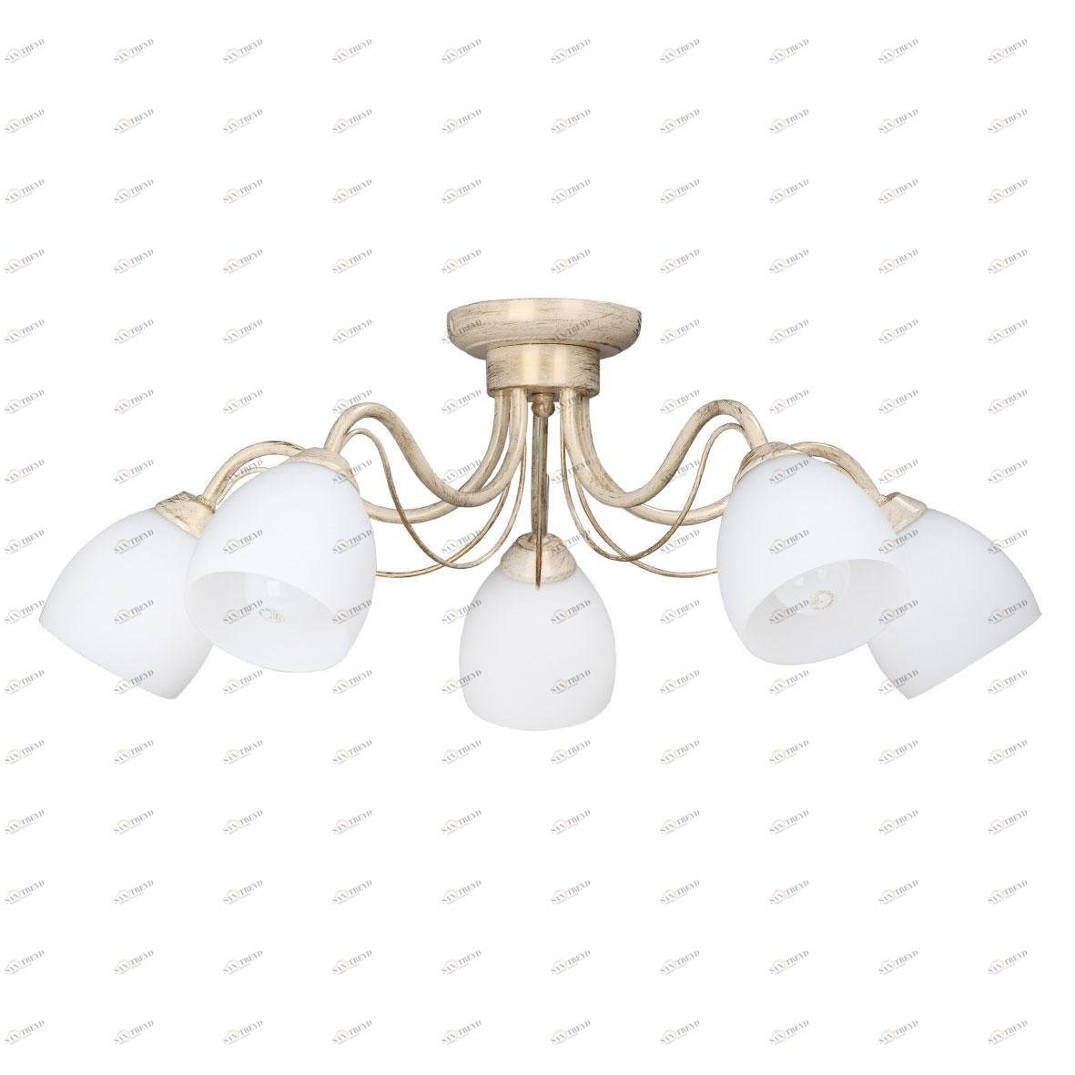 Потолочная люстра Vitaluce V3598/5PL VITALUCE ДИЗАЙНЕРСКИЕ 194206 Белый 