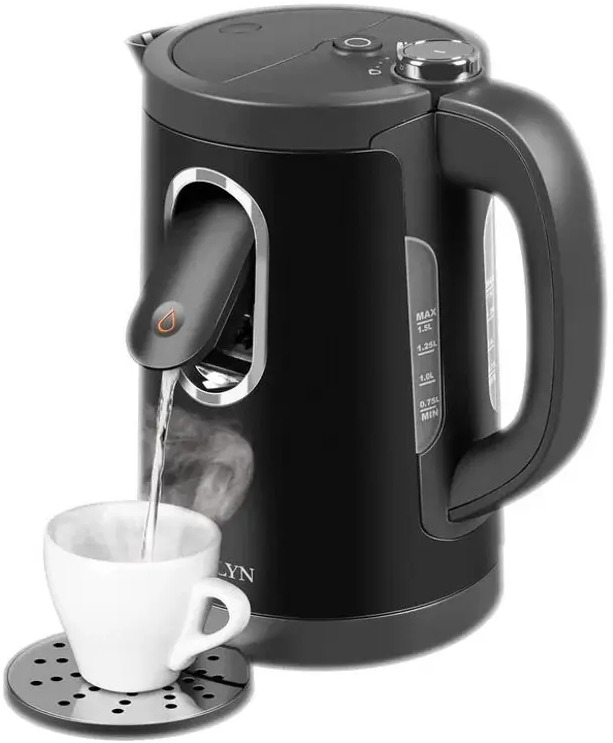 90794098 Электрический чайник Garlyn K-200 max 1.5 л пластик цвет черный STLM-0385135