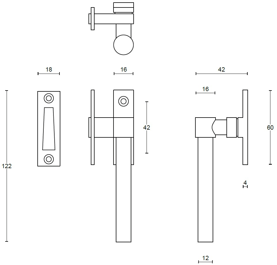 Formani Ручка из нержавеющей стали One One pb-rb - Вид №2