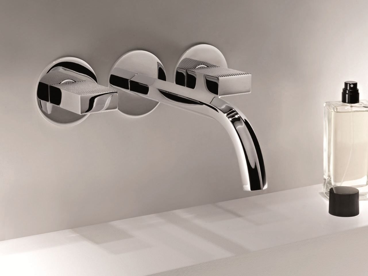 Настенный смеситель для раковины с 3 отверстиями Fantini Rubinetti Венеция ARCH-00105949