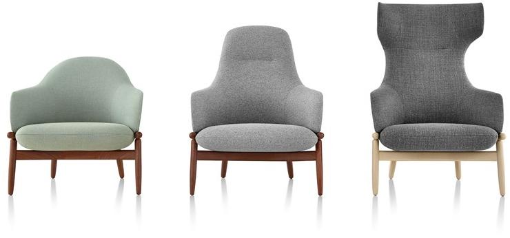 Herman Miller Кресло из ткани с подлокотниками Reframe sun-id-1380214 - Вид №5