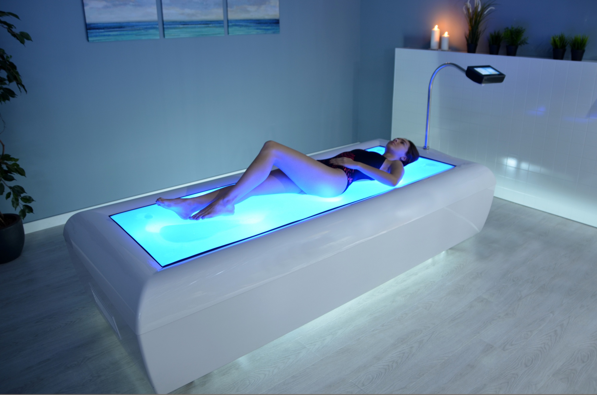 Кушетка АкваСПА для бесконтактного гидромассажа 6 программ Santreyd MED-159 - Вид №4