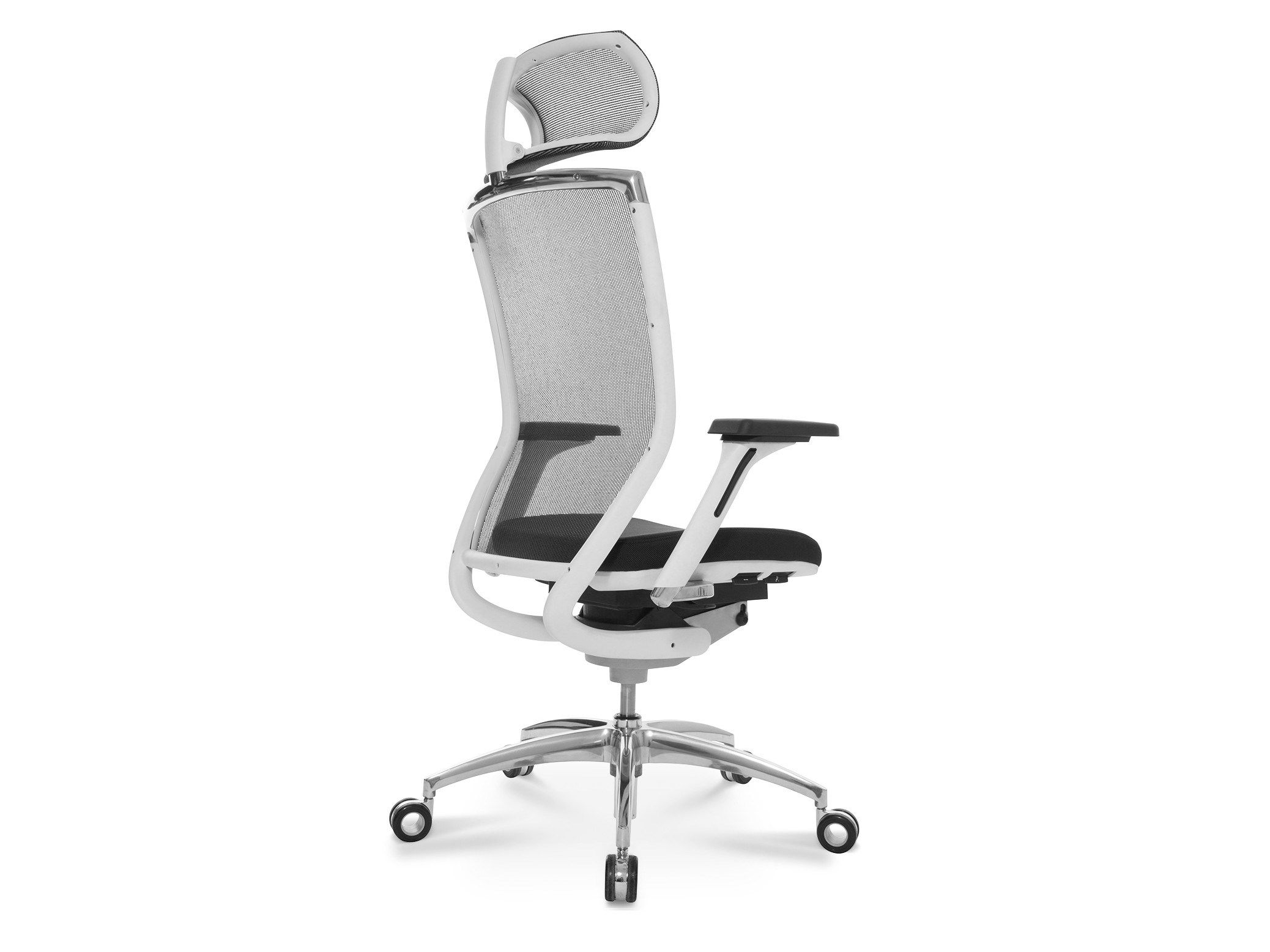 Сетчатое вращающееся офисное кресло с подголовником Wagner ARCH-00015583