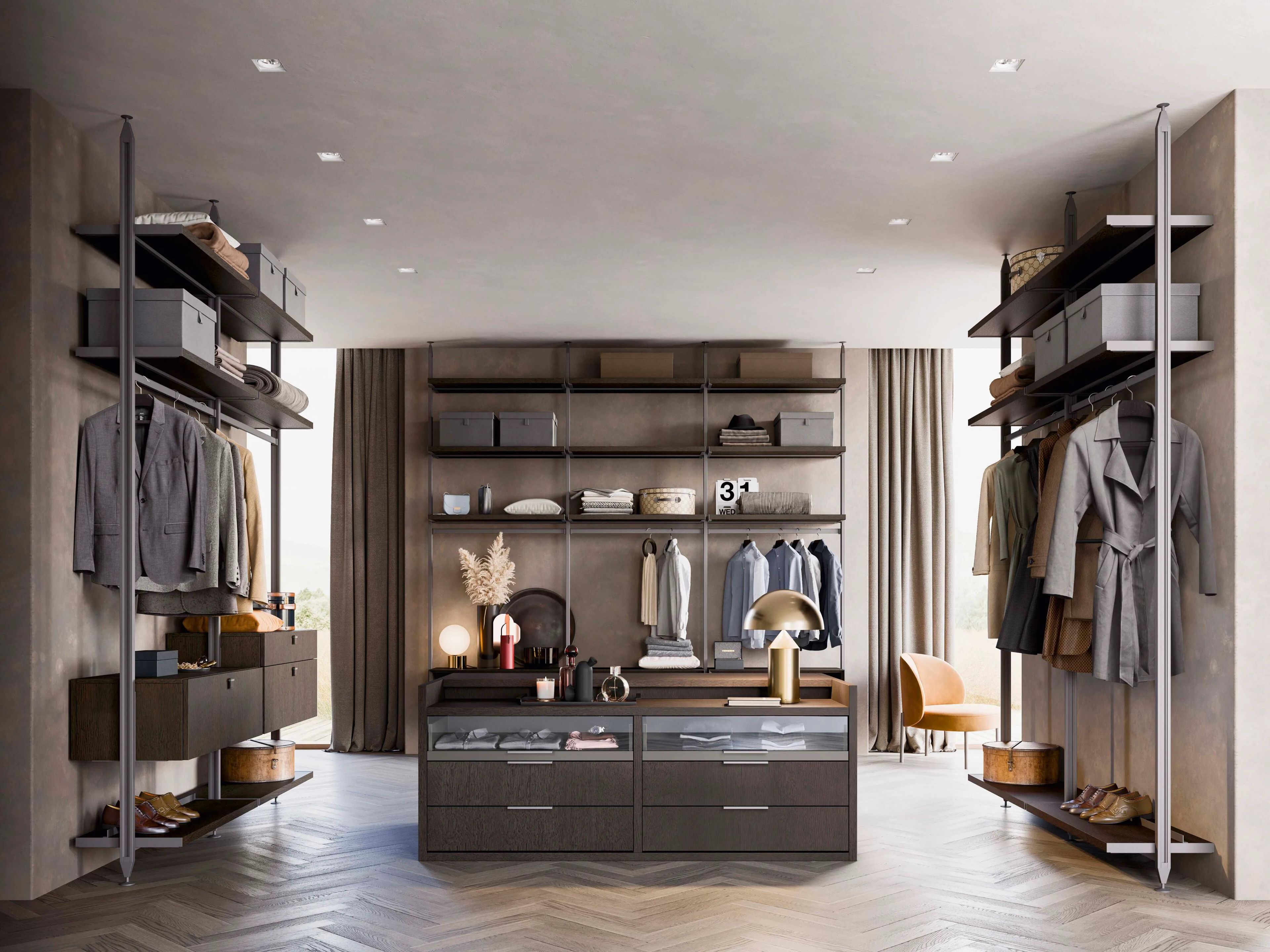 Модульная гардеробная Alf DaFrè Antis ARCH-00152253