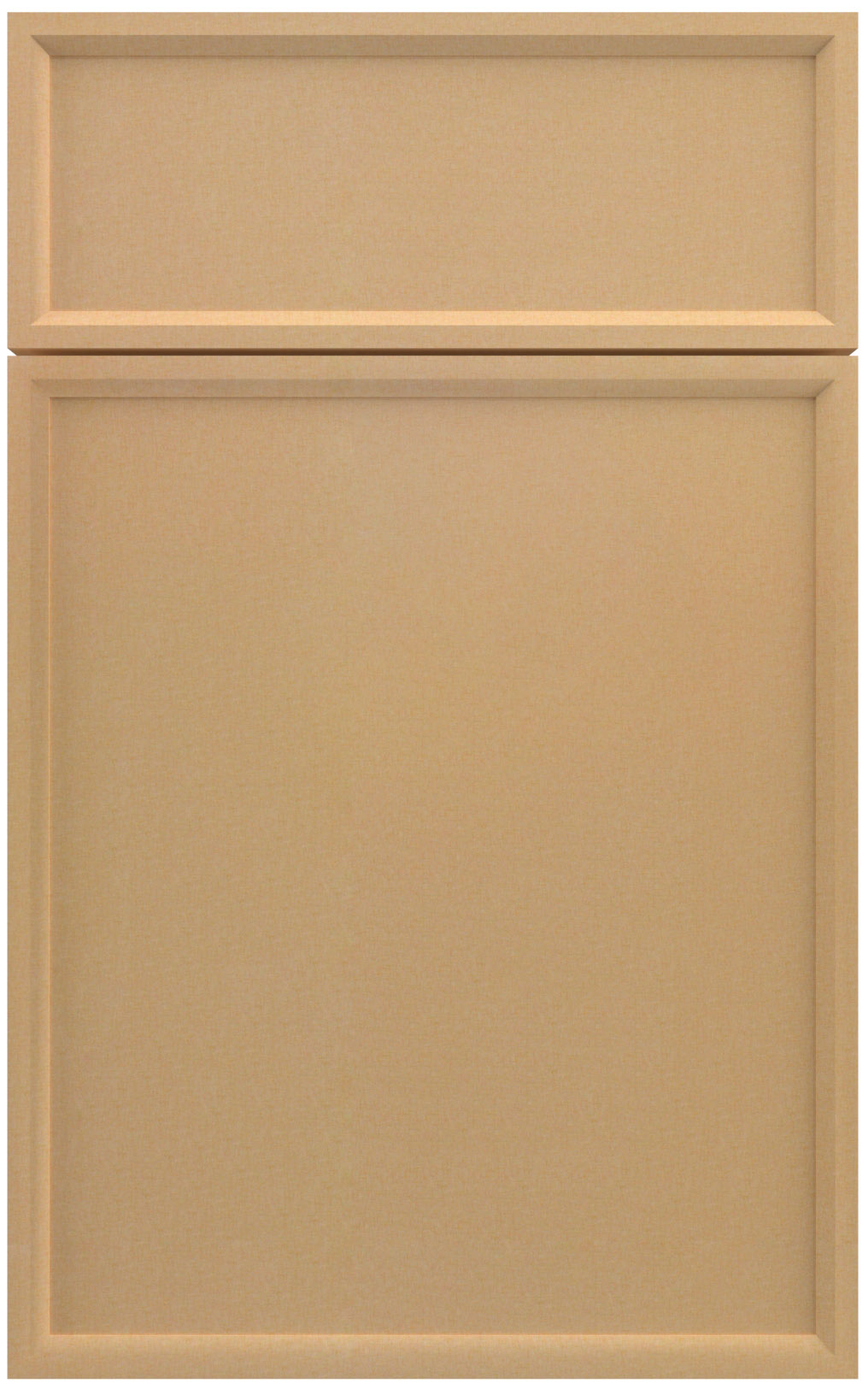 Фасады для кухни Модерн Фрезеровка «Модена» Лен солнечный №45 SIDAK SIST355-11029