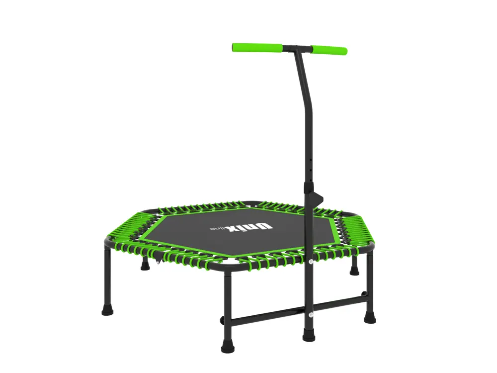91248164 Батут без защитной сетки Unix line fitness 125 см 124 см зеленый STLM-0960065