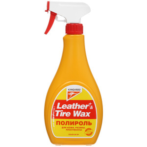 9140814 Полироль Leather & Tire Wax lite 500 мл