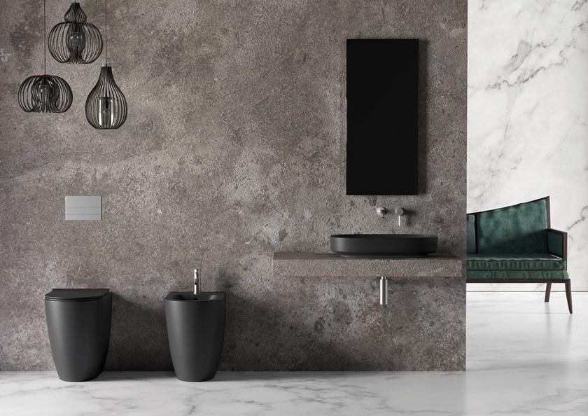 22270101 Приставной унитаз напольный Белый Alice Ceramica Form Италия - Вид №4