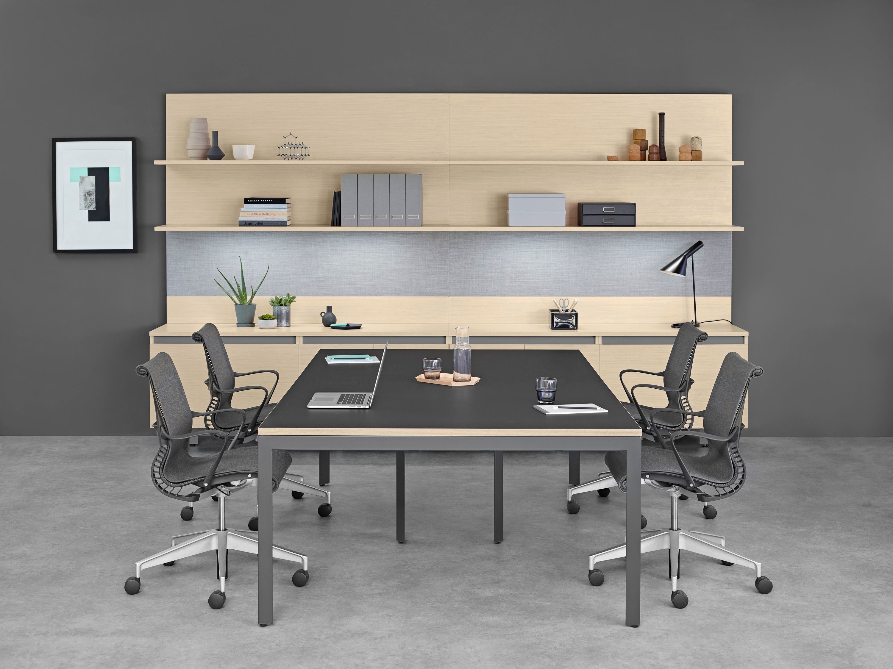 Эргономичный поворотный тканевый офисный стул с подлокотниками Herman Miller Setu ARCH-00086992 - Вид №14