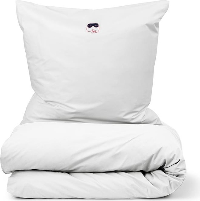 310500 Snooze Постельное белье 140x200 Deep Sleep White Normann Copenhagen 