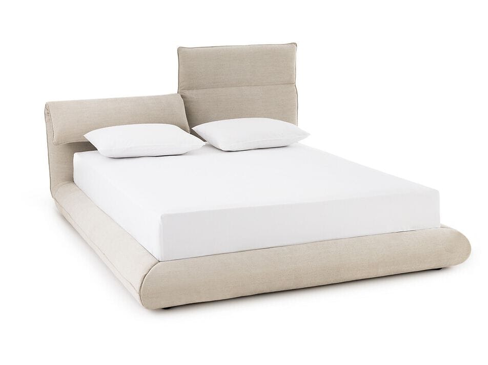 Двуспальная мягкая кровать из ткани с регулируемым изголовьем AMPM PAOL ARCH-00026430