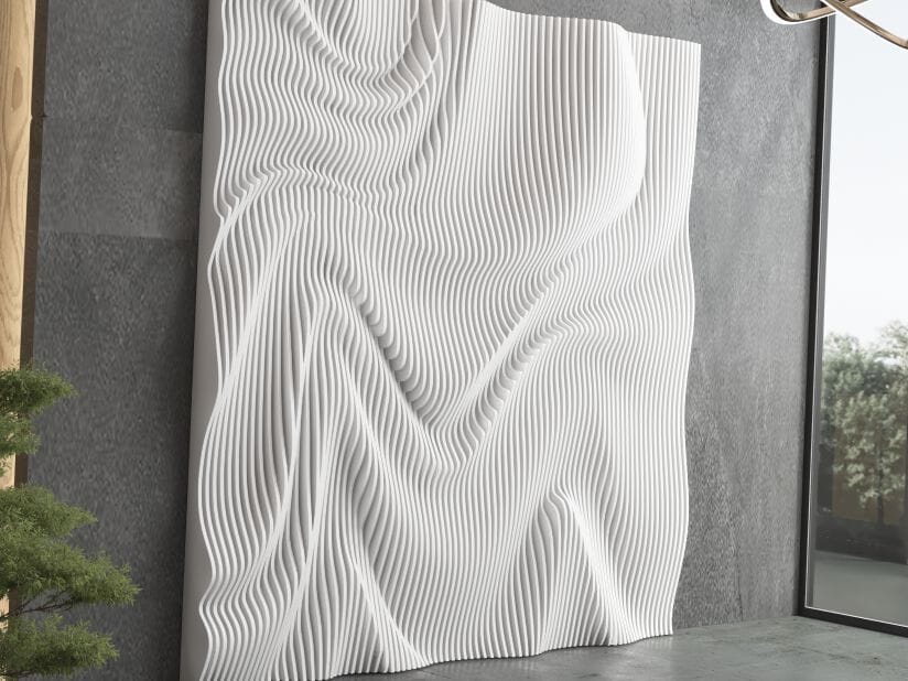 Параметрическая стеновая панель MYWOODREAM TESELLA ARCH-00093946