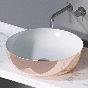 L601257 Накладная раковина на столешницу  круглая A. e T. Italia ELITE