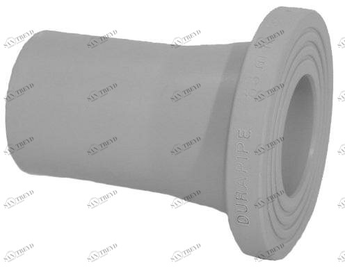 SANIT 227454000101025 Заглушка конец PP, SDR 11, длинная, с рифленой уплотняющей поверхностью 