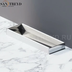 Agape PORTO Контейнер на столешницу хромированный APOR0567