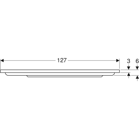 652210000 Угловой круглый душевой поддон Geberit Renova Geberit  - Вид №9