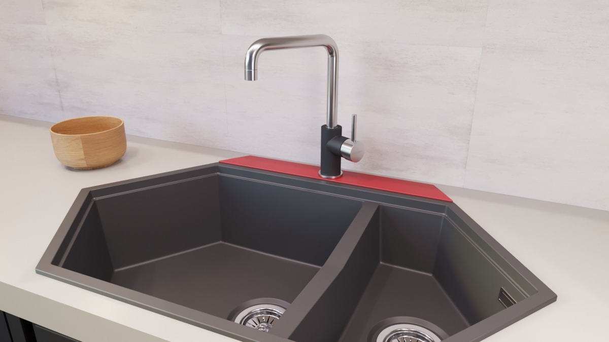 Смеситель для кухни DENMARK Grey KIT KRAKEN  - Вид №2