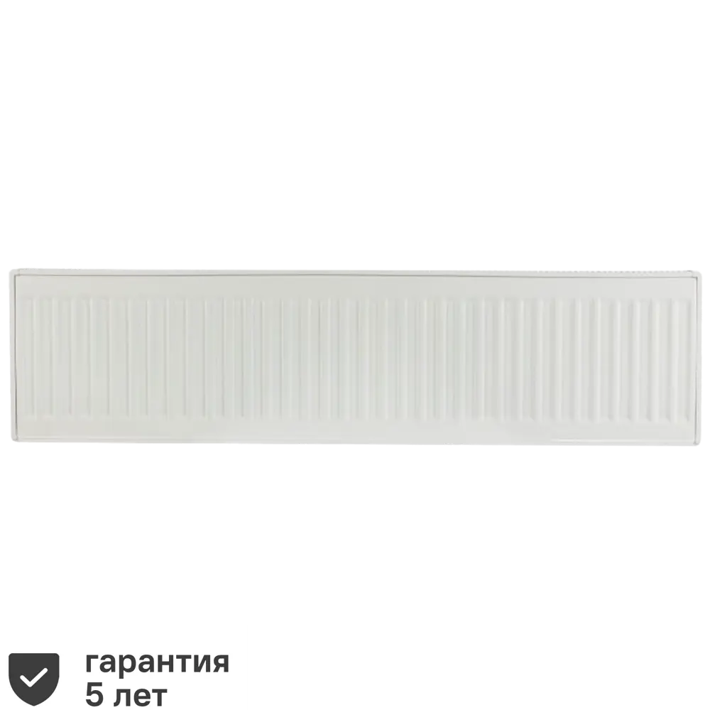 Радиатор панельный Ростерм 22 300x1400 боковое универсальное подключение сталь белый STLM-2005223