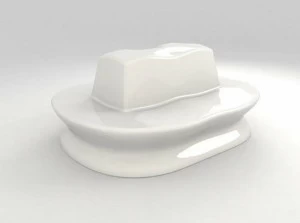 Lamalva Скамья со спинкой Caramelo