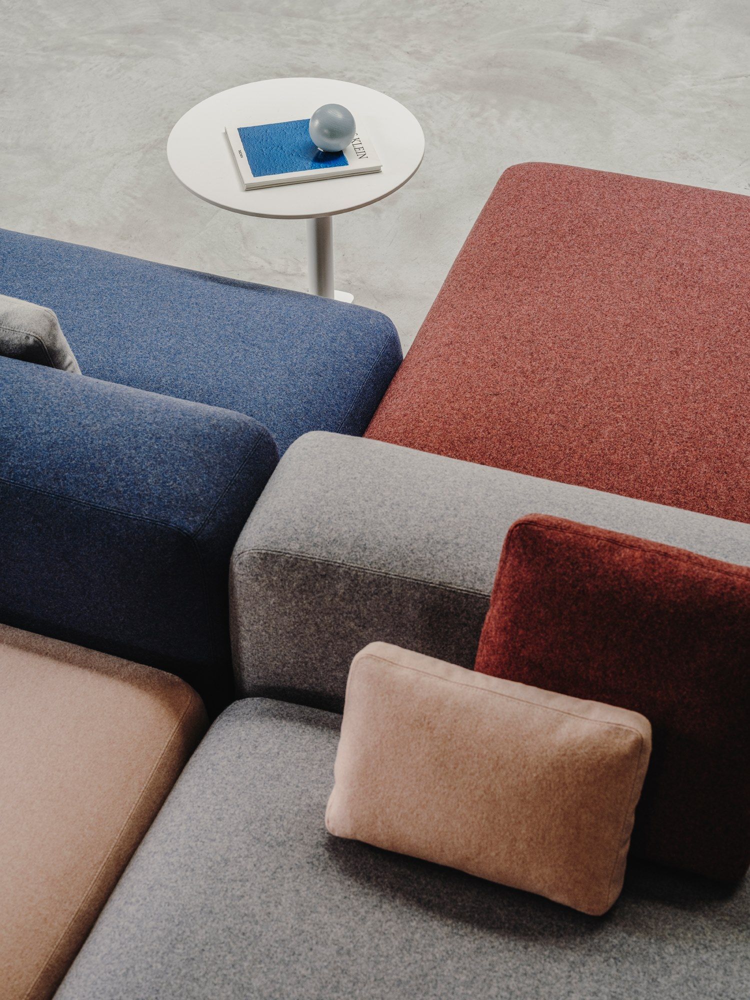 Двухсторонний съемный модульный диван из ткани Lapalma ARCH-00058755 - Вид №3