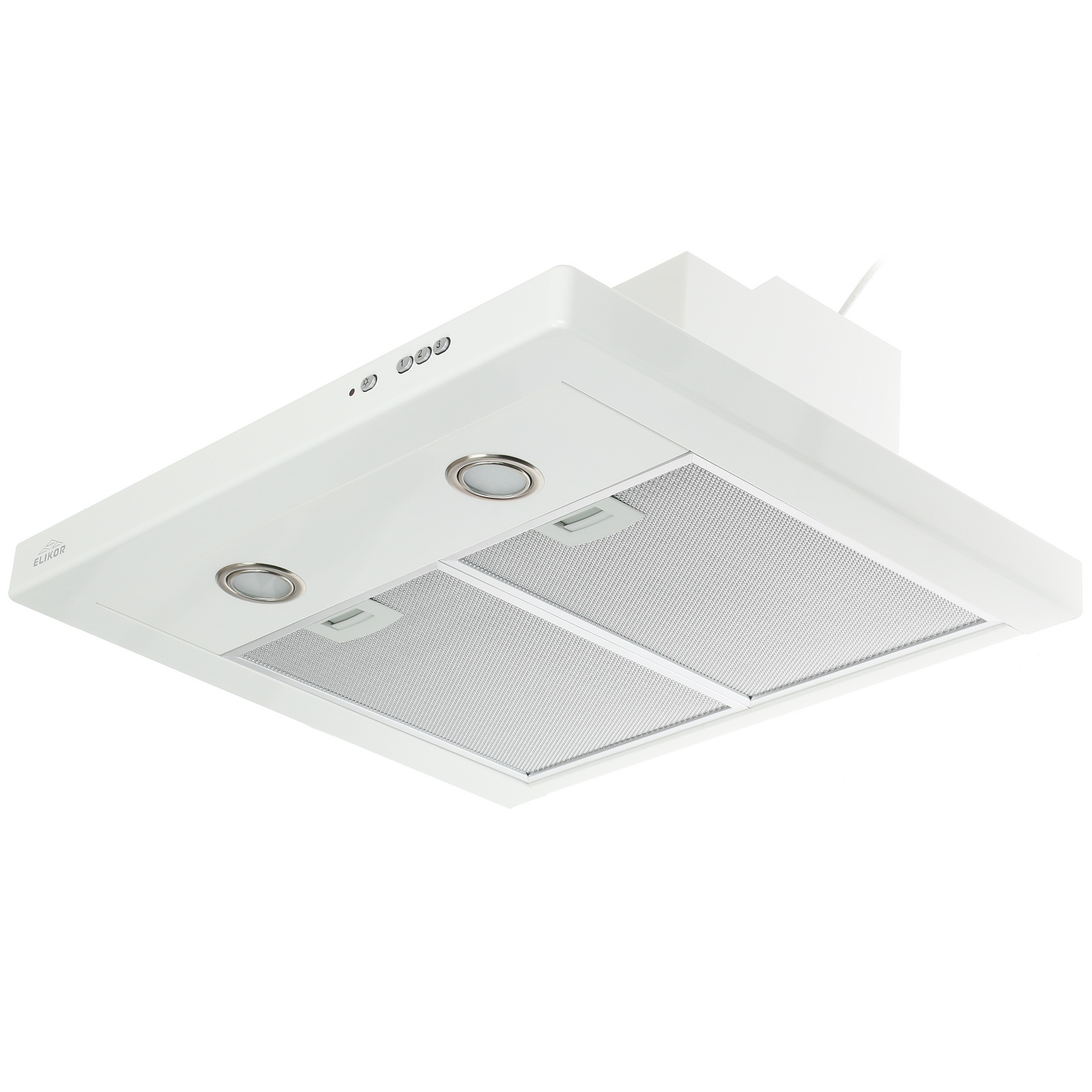 1183430 Вытяжка каминная ELIKOR Квадра 60П-430-К3Д белый STDN-0066677 - Вид №2