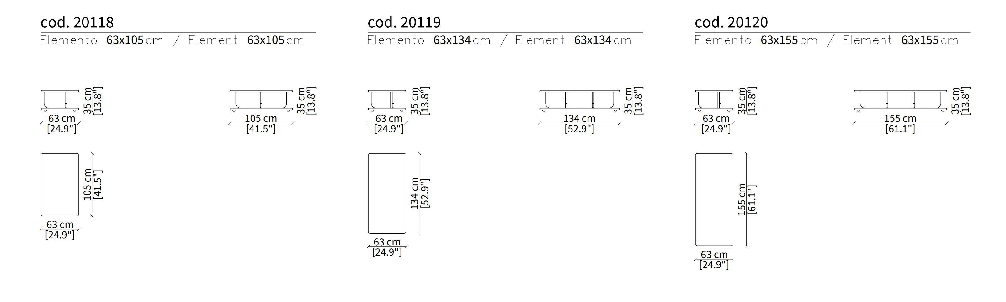 Прямоугольный журнальный столик из шпона Frigerio Eddie ARCH-00000921 - Вид №5