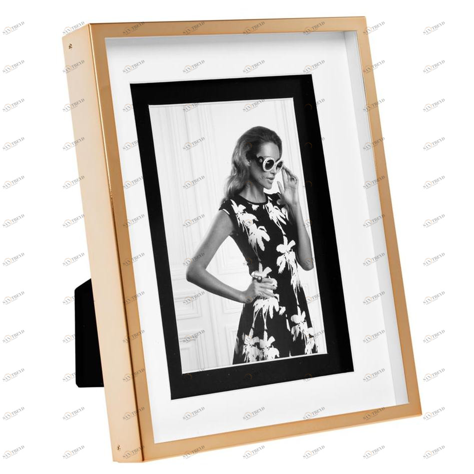 Фоторамка золотая Gramercy S 109725 EICHHOLTZ  00-3879449 Золото 