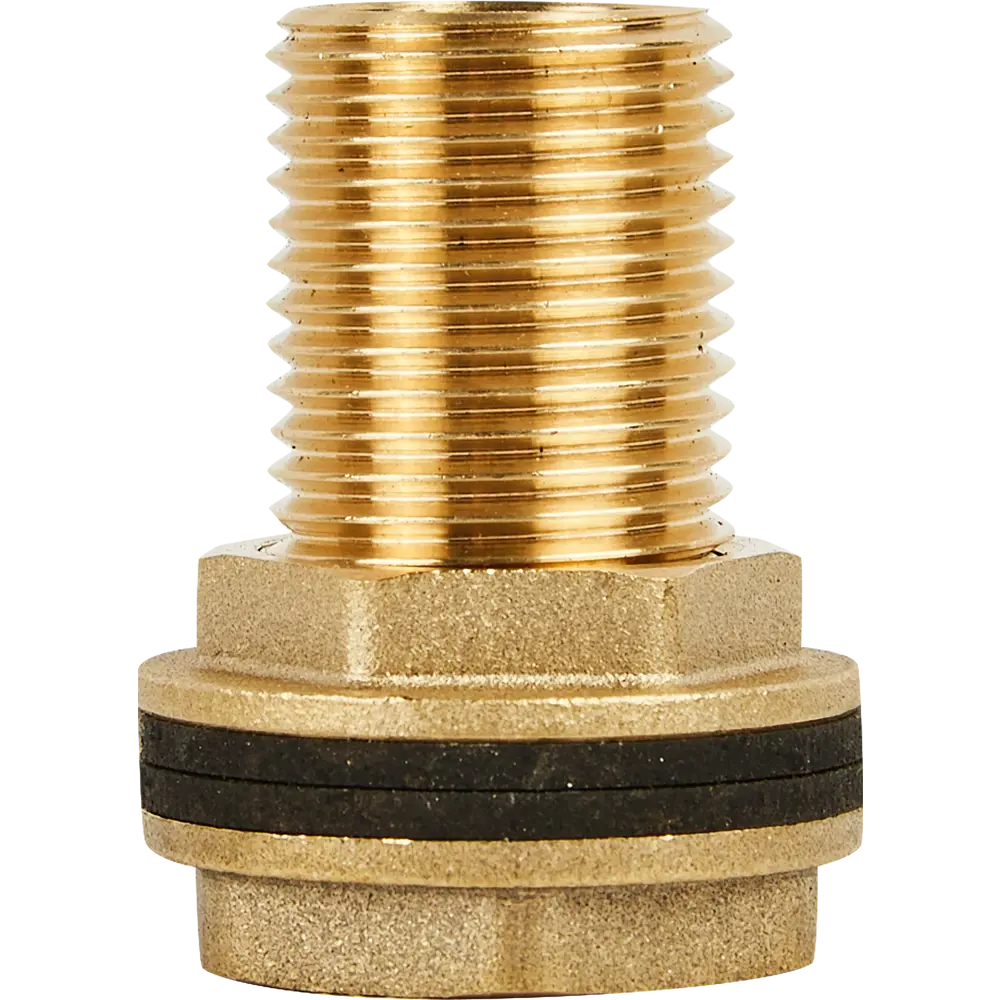 Штуцер для бочки BOUTTE 1/2" латунный с наружной резьбой 87271023 STLM-0956770 - Вид №3