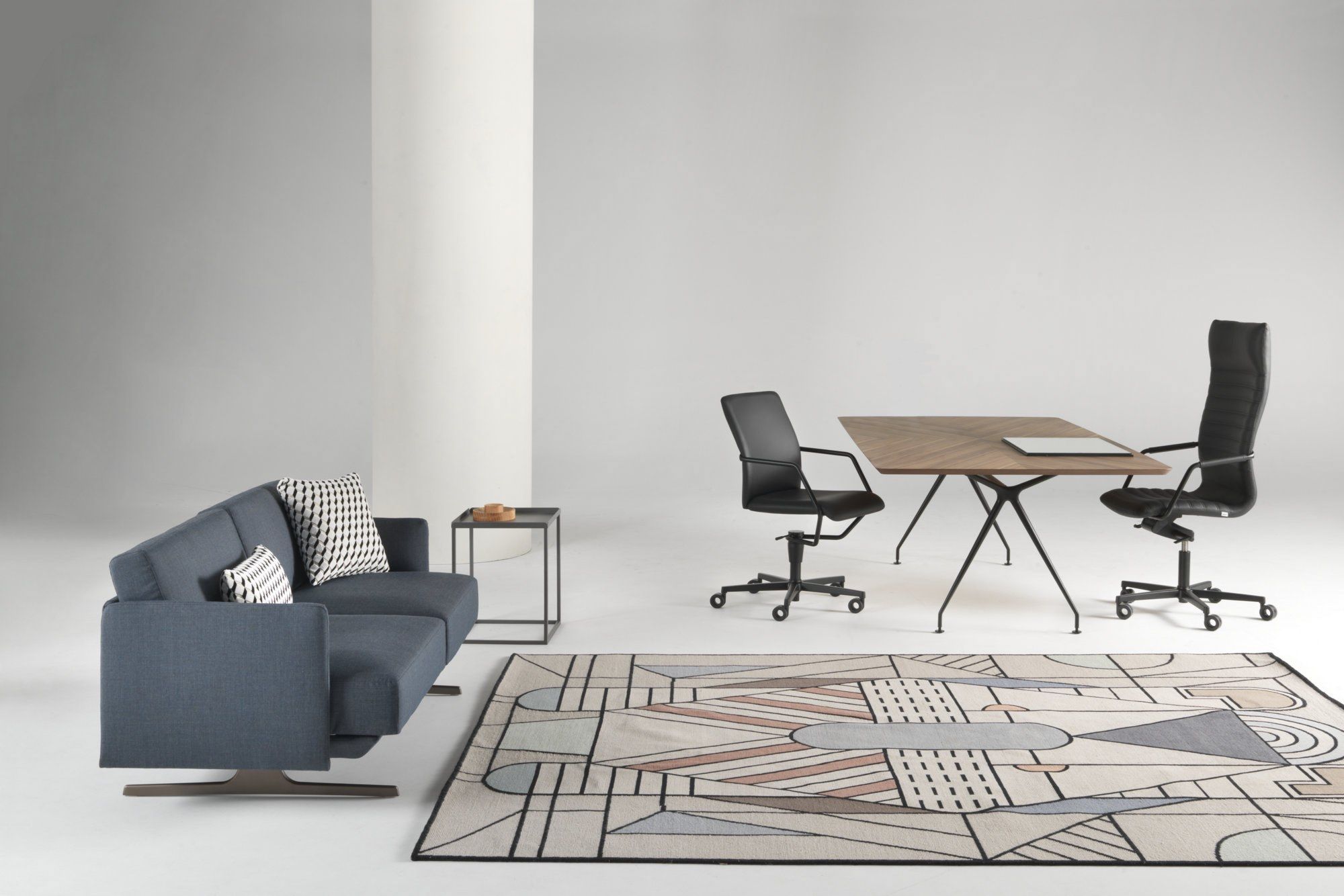 Кожаное офисное кресло с колесами SITIA Tempo ARCH-00032154 - Вид №5