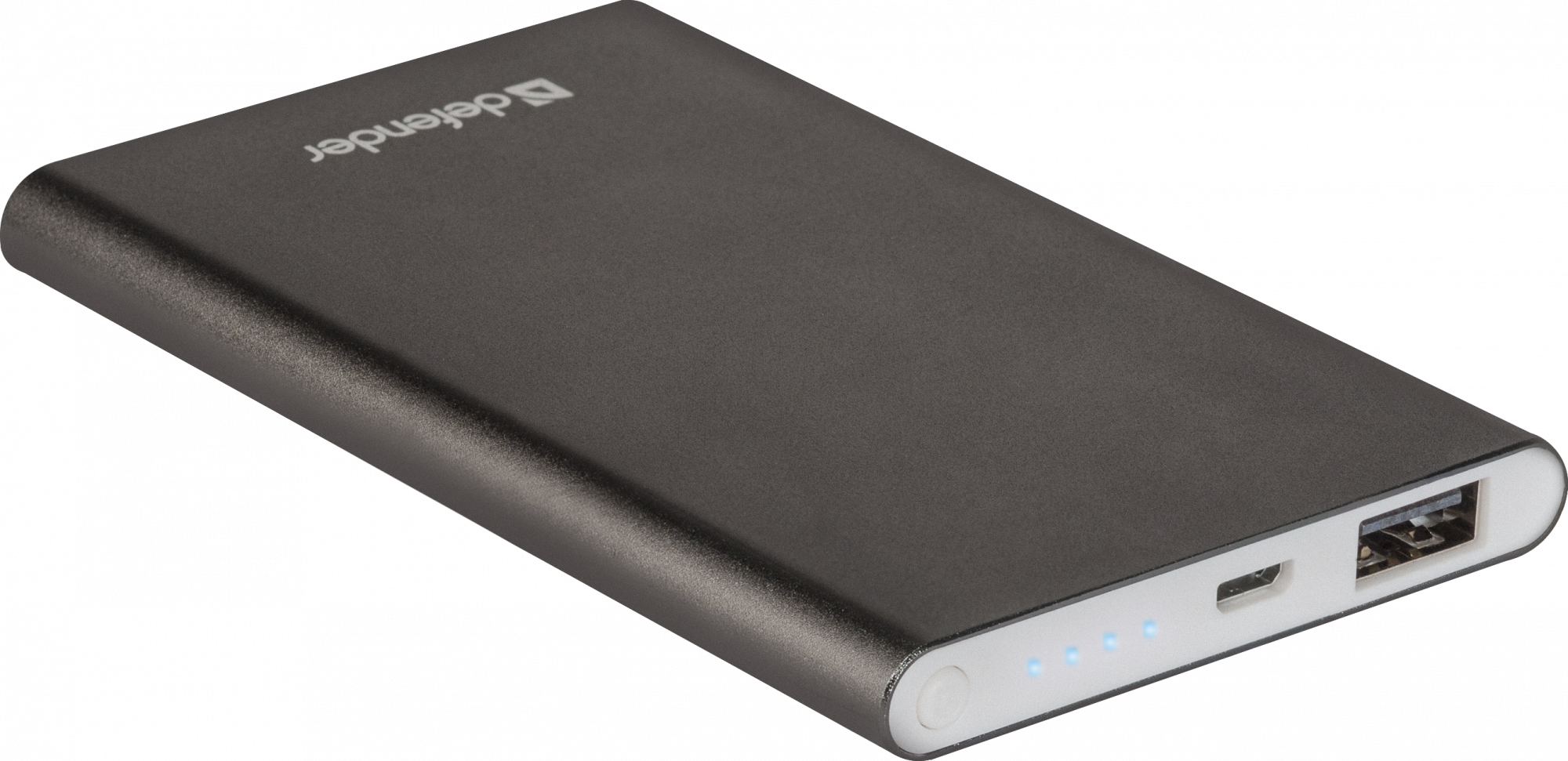 83619 внешний аккумулятор extralife 4000b li-pol, 1 usb, 4000 mah, 2.1a Defender Santreyd 