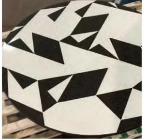 Made a Mano Круглый стол из лавового камня Mio